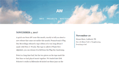 Desktop Screenshot of andrewweathers.com